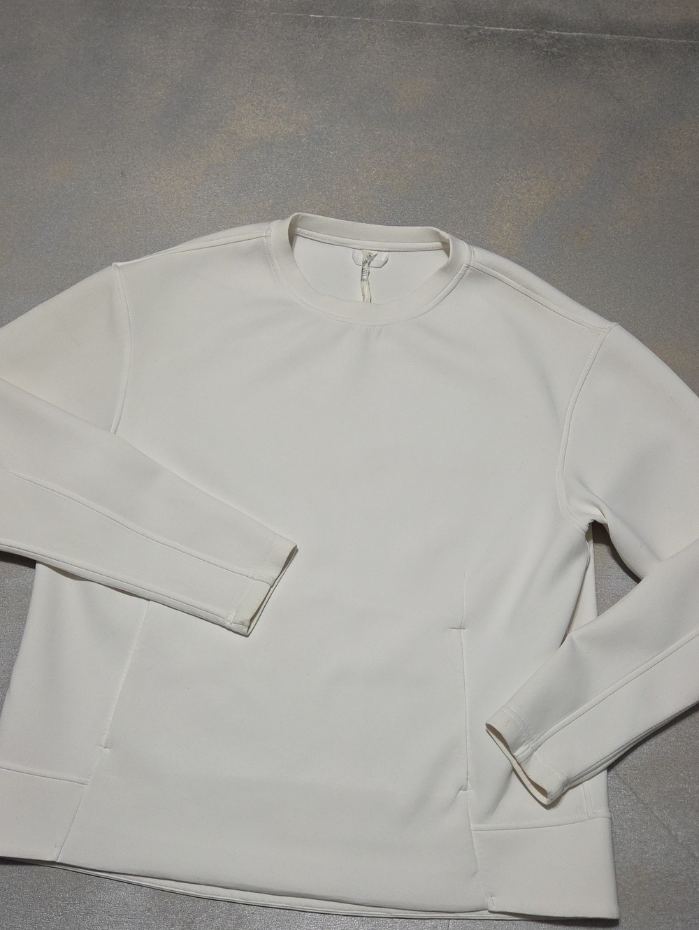 lululemon athletica Men's Crewneck Sweater — Cream Size10